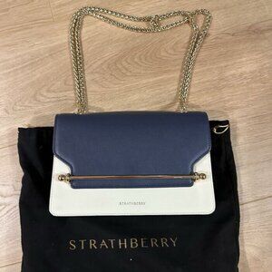 Strathberry East West Mini Tricolor Bag